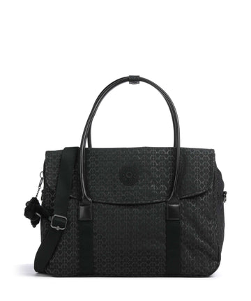 Kipling Basic Superworker Handbag signature embossed