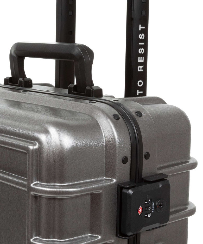 Eastpak Resist'R Case Spinner (4 wheels) brushed metal