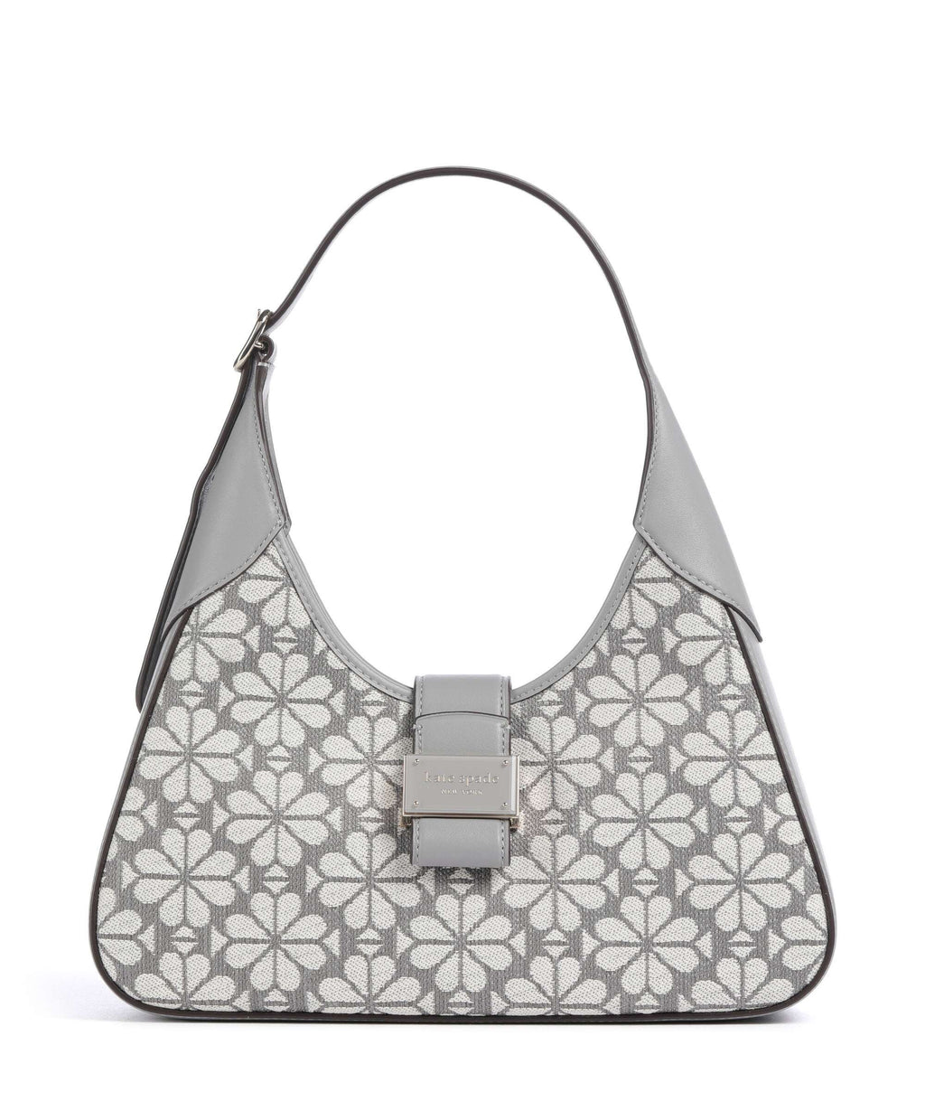 Kate Spade New York Spade Flower Jacquard Shoulder bag grey/multicolour