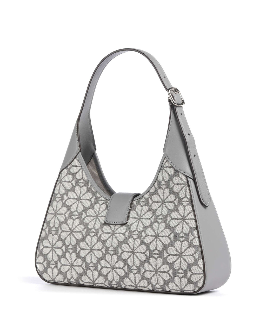 Kate Spade New York Spade Flower Jacquard Shoulder bag grey/multicolour
