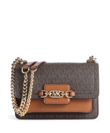 Michael Kors Heather Schultertasche brown/acorn