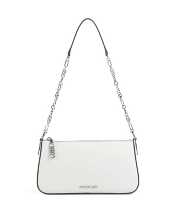 Michael Kors Empire Schultertasche optic white