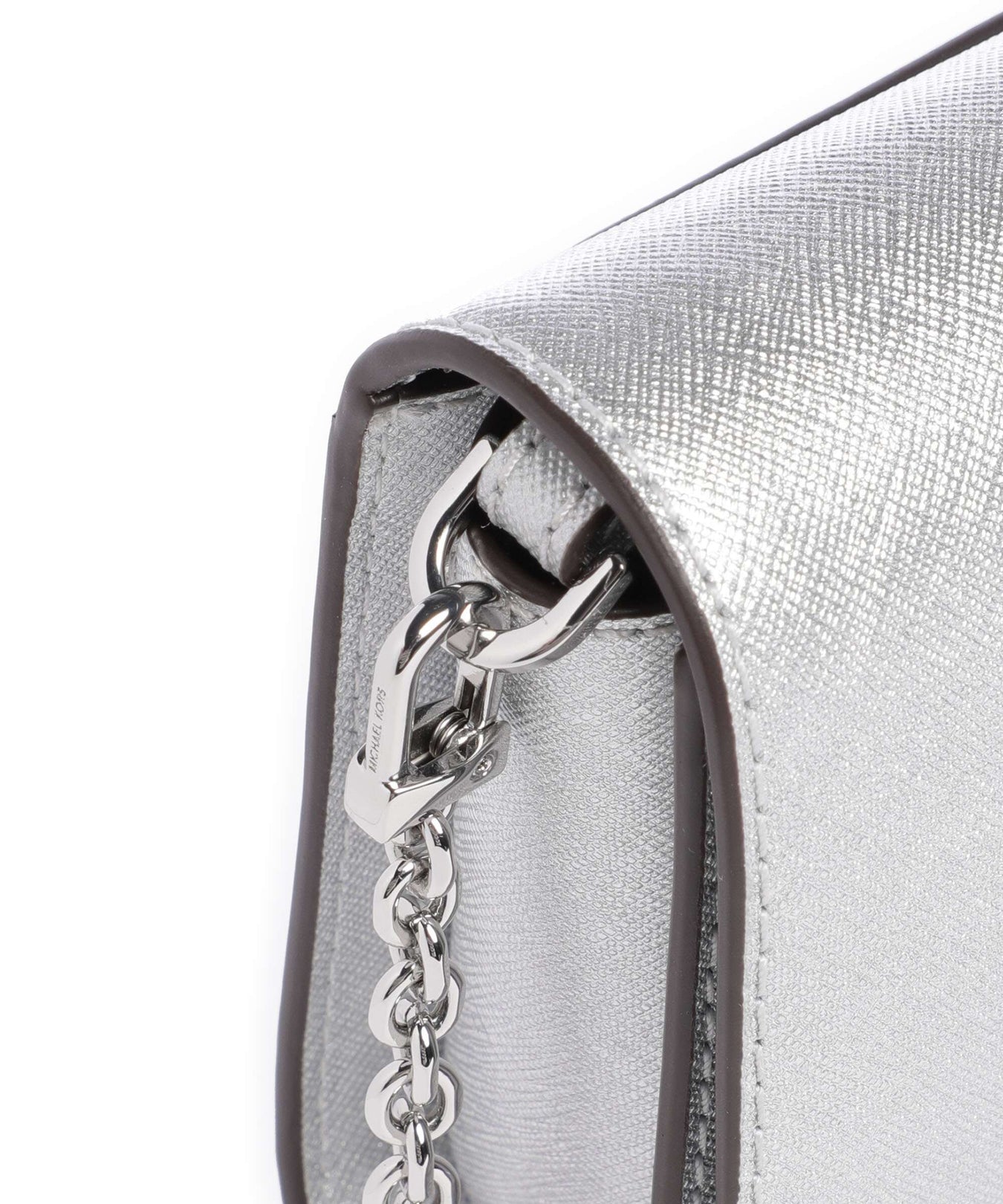 Michael Kors Mona Crossbody bag silver