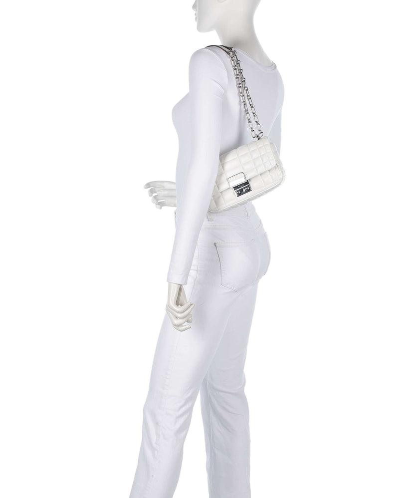 Michael Kors Tribeca Small Shoulder bag optic white