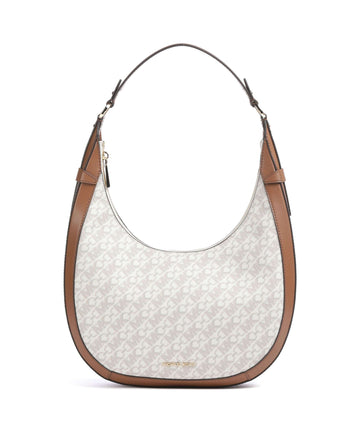 Michael Kors Preston Beuteltasche vanilla/acorn