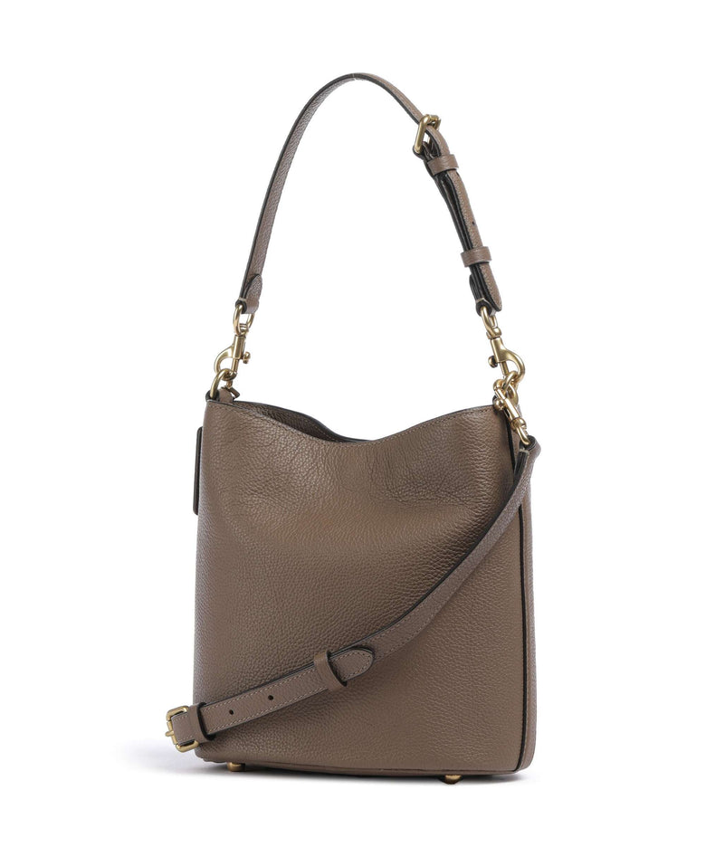 Coach Willow Soft 19 Hobo bag dark stone