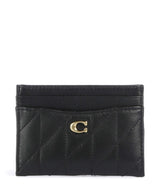 Coach Essential Pillow Porta carte di credito black