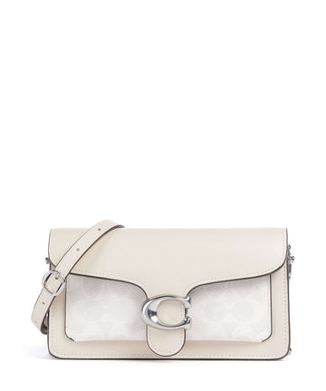 Coach Tabby Chain Umhängetasche white chalk