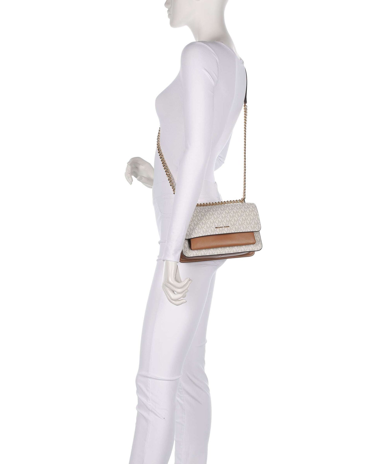 Michael Kors Claire Shoulder bag vanilla/acrn