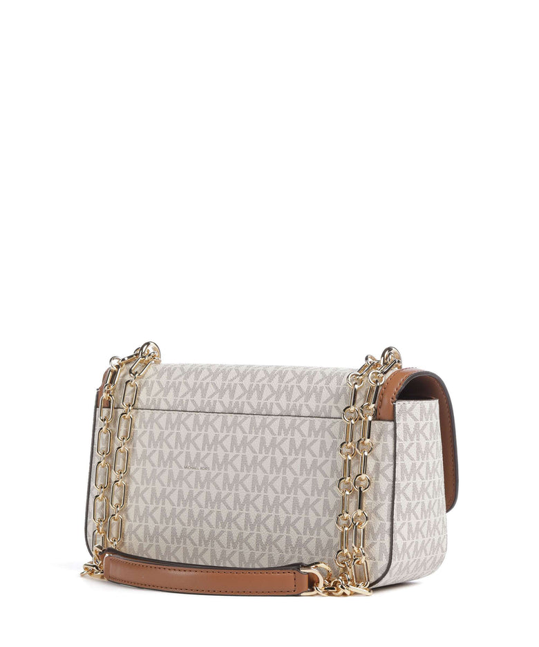 Michael Kors Tribeca Large Shoulder bag vanilla/acorn