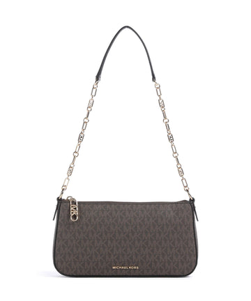 Michael Kors Empire Medium Schultertasche brown/black