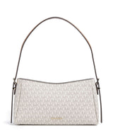 Michael Kors Moore Medium Schultertasche vanilla/acorn