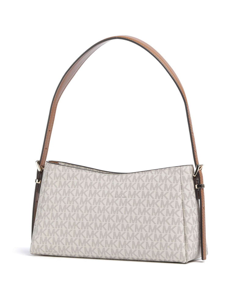 Michael Kors Moore Medium Shoulder bag vanilla/acorn