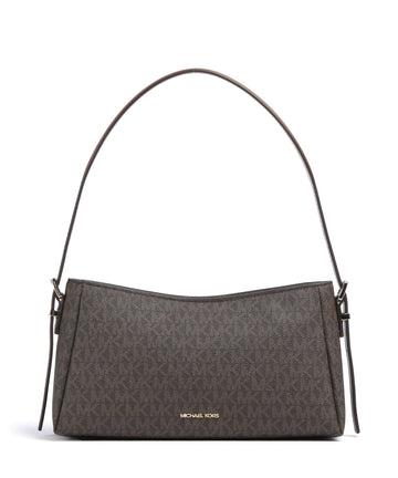 Michael Kors Moore Medium Schultertasche brown/acorn