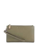 Michael Kors Jet Set Geldbörse safari green