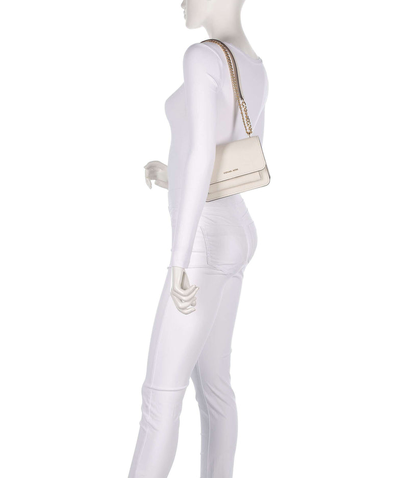 Michael Kors Claire Small Shoulder bag light cream