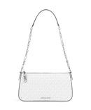 Michael Kors Empire Medium Borsa a spalla optic white/alluminium