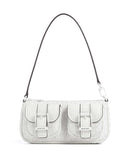 Michael Kors Zoe Small Schultertasche optic white