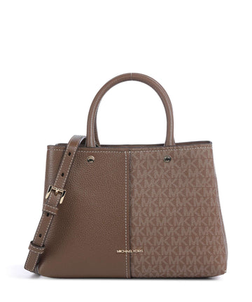 Michael Kors Flora Medium Handtasche dark caramel