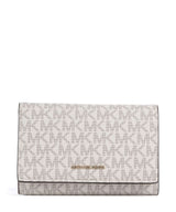 Michael Kors Jet Set Geldbörse vanilla/acorn