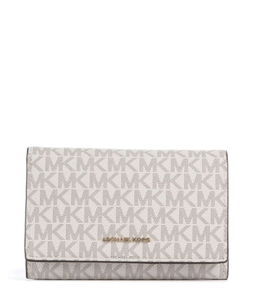 Michael Kors Jet Set Portefeuille vanilla/acorn