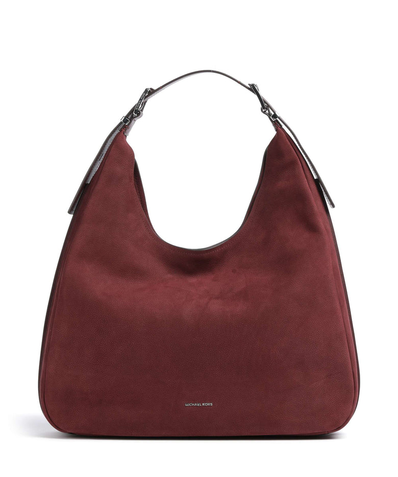 Michael Kors Nolita Large Hobo bag oxblood