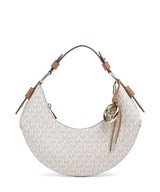Michael Kors Koa Medium Schultertasche vanilla/acorn