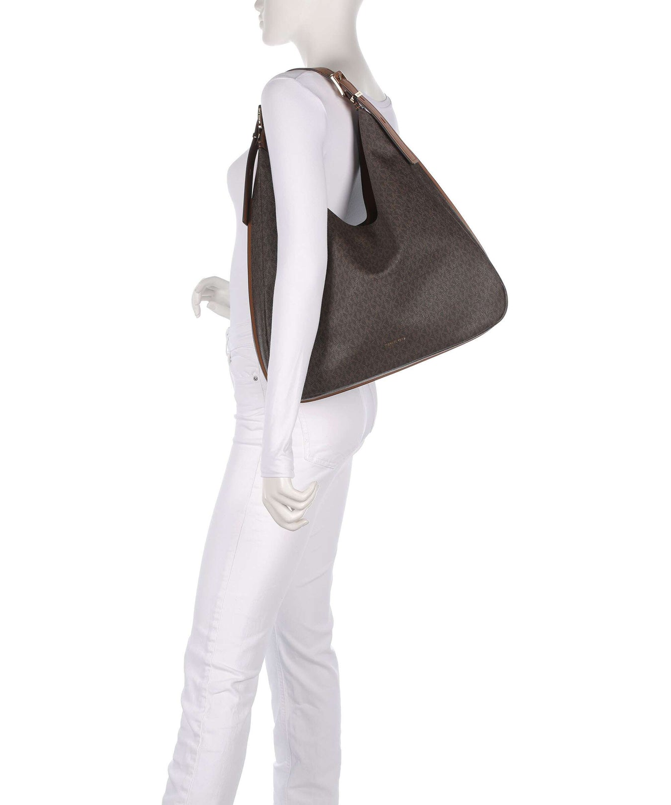 Michael Kors Nolita Large Hobo bag brown/acorn