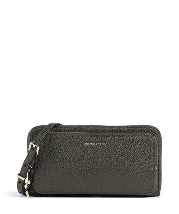 Michael Kors Jet Set Large Continental Crossbody bag ivy