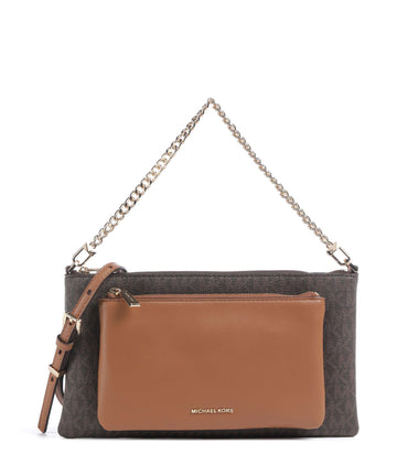 Michael Kors Jet Set Sac porté épaule brown/acorn
