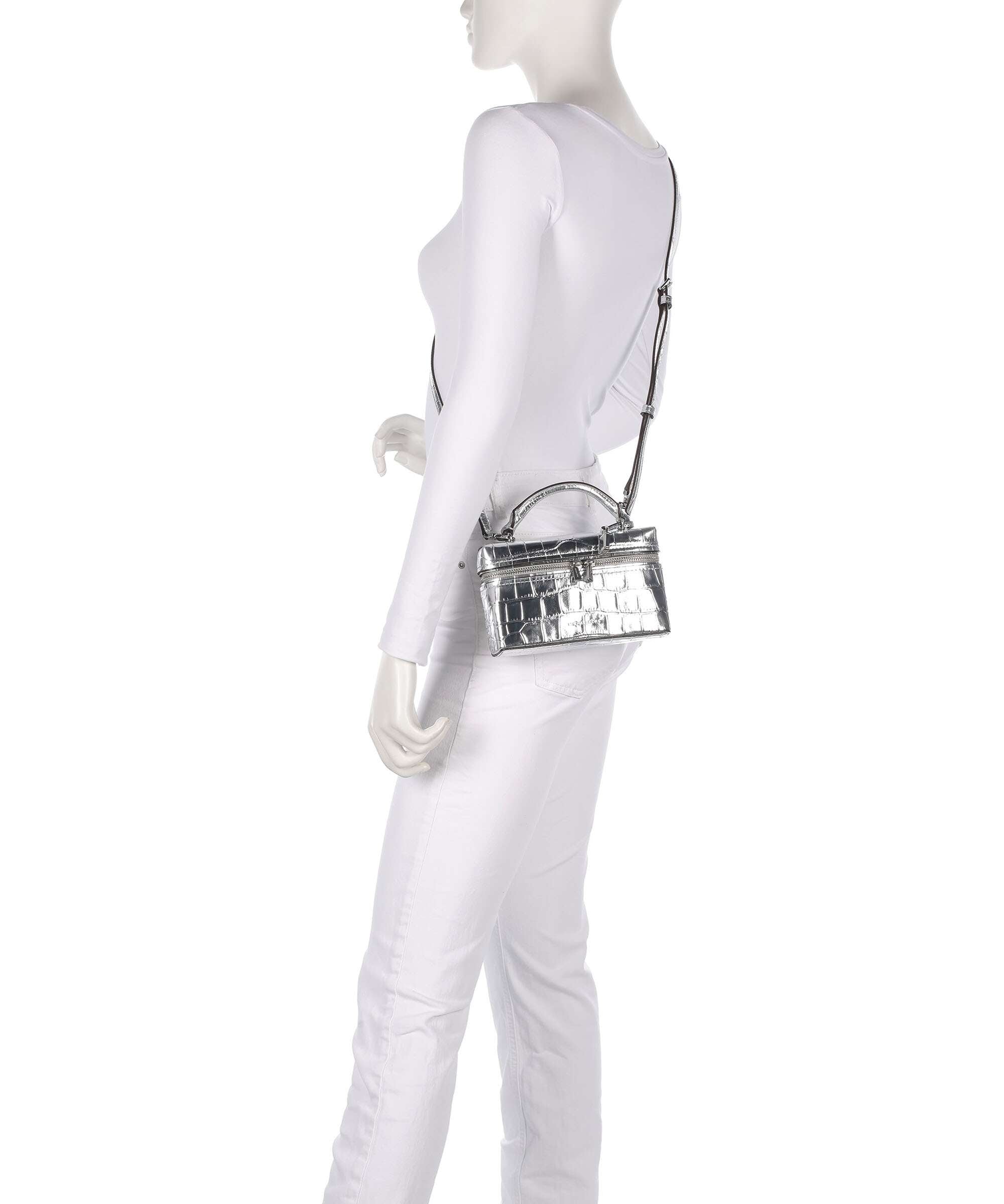 Michael Kors Jana XS Crossbody bag silver