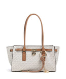 Michael Kors Hamilton Moderne Small Schultertasche vanilla/acorn