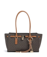 Michael Kors Hamilton Small Schultertasche brown/acorn