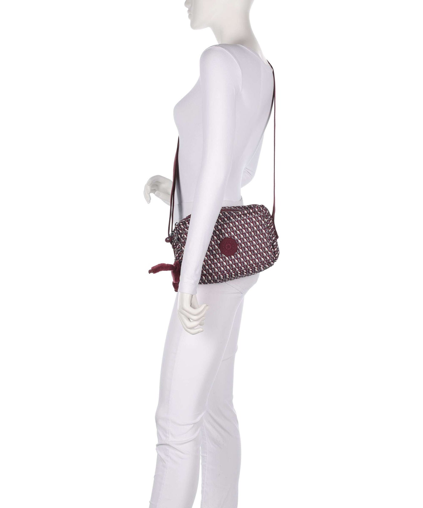 Kipling Basic Abanu M Crossbody bag wine