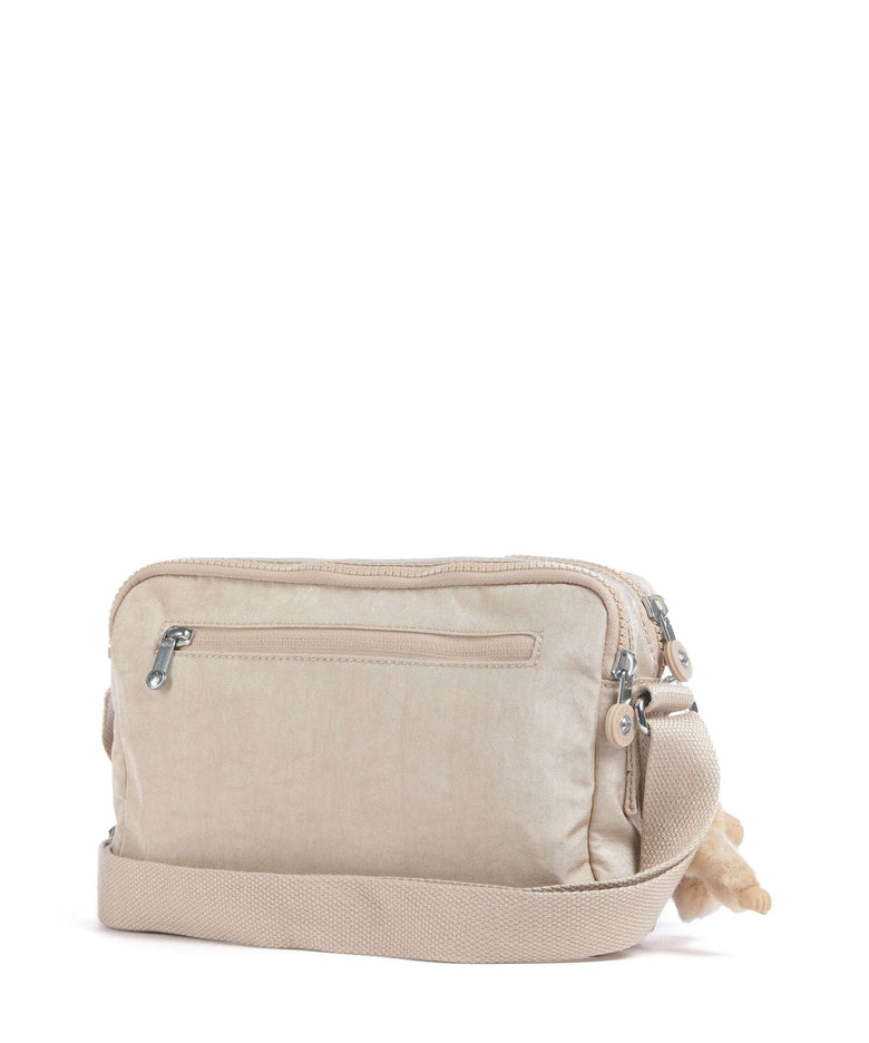 Kipling Basic Abanu M Crossbody bag sparkled beige