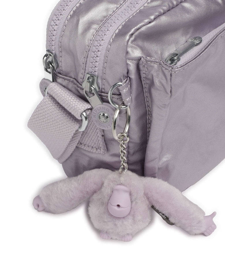 Kipling Basic Abanu M Crossbody bag lilac moon/metallic