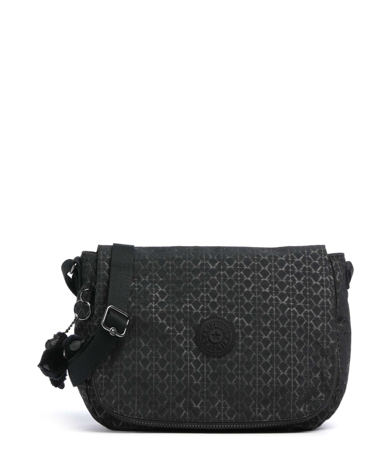Kipling Basic Earthbeat M Shoulder bag signature embossed