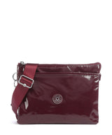 Kipling Elevated Riri L Sac bandoulière high gloss wine