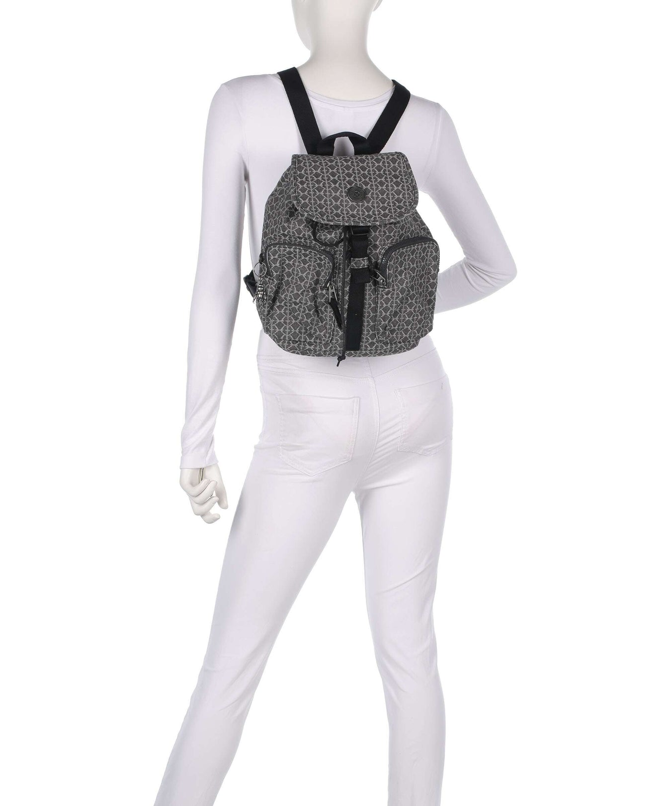 Kipling Denim Love Anto S Backpack grey/denim