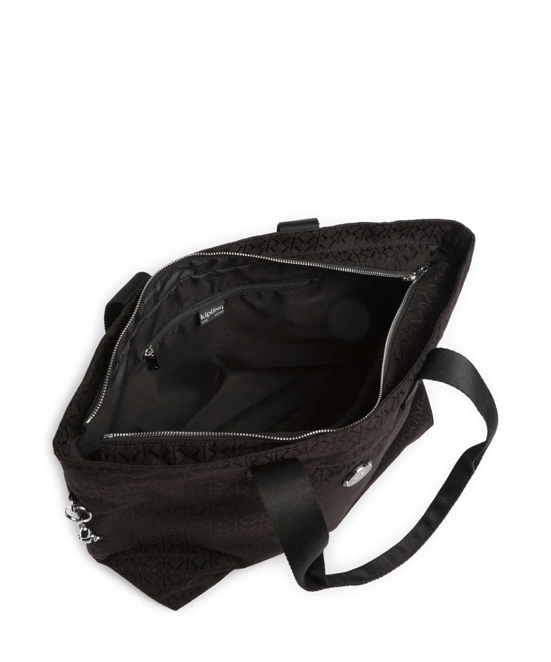 Kipling Elevated Colissa Up Tote bag noir sign