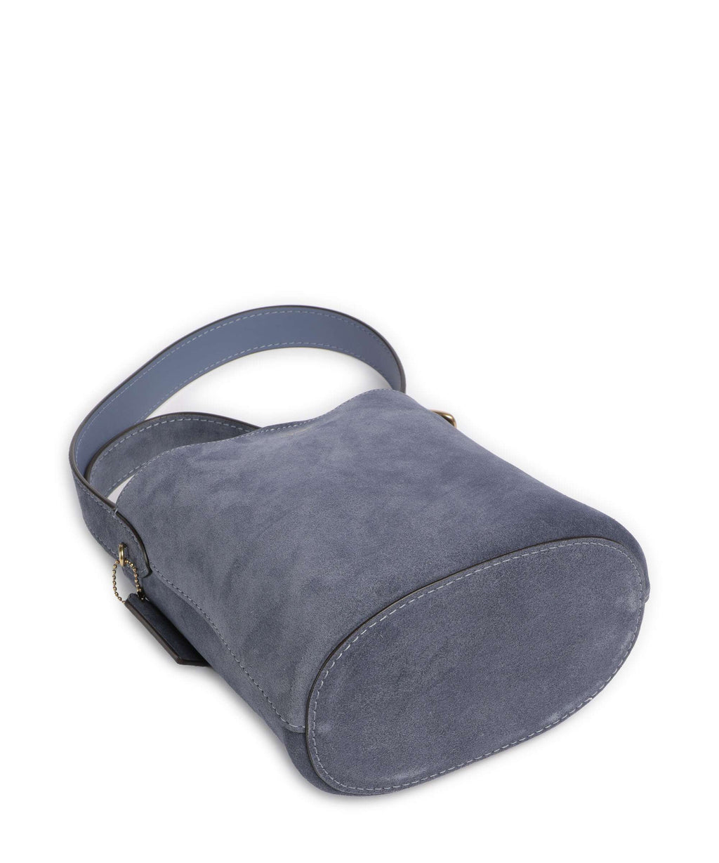 Coach Bleecker 21 Bucket bag light denim