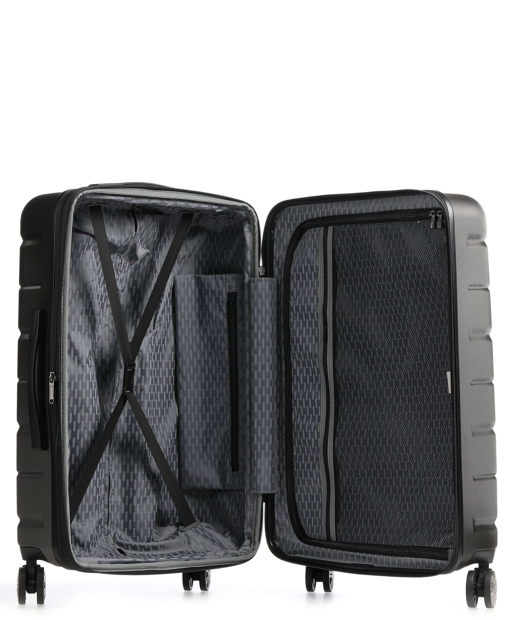 Delsey Paris Air Armour Spinner (4 wheels) schwarz