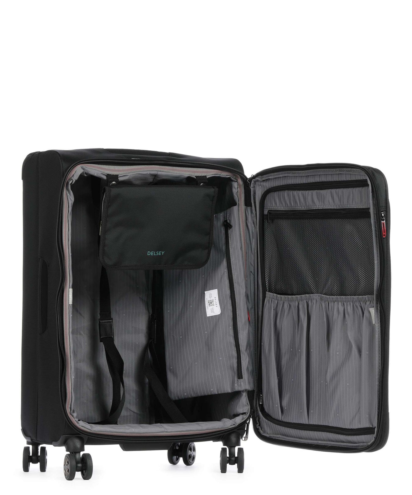 Delsey Paris Helium Dlx Spinner (4 wheels) schwarz
