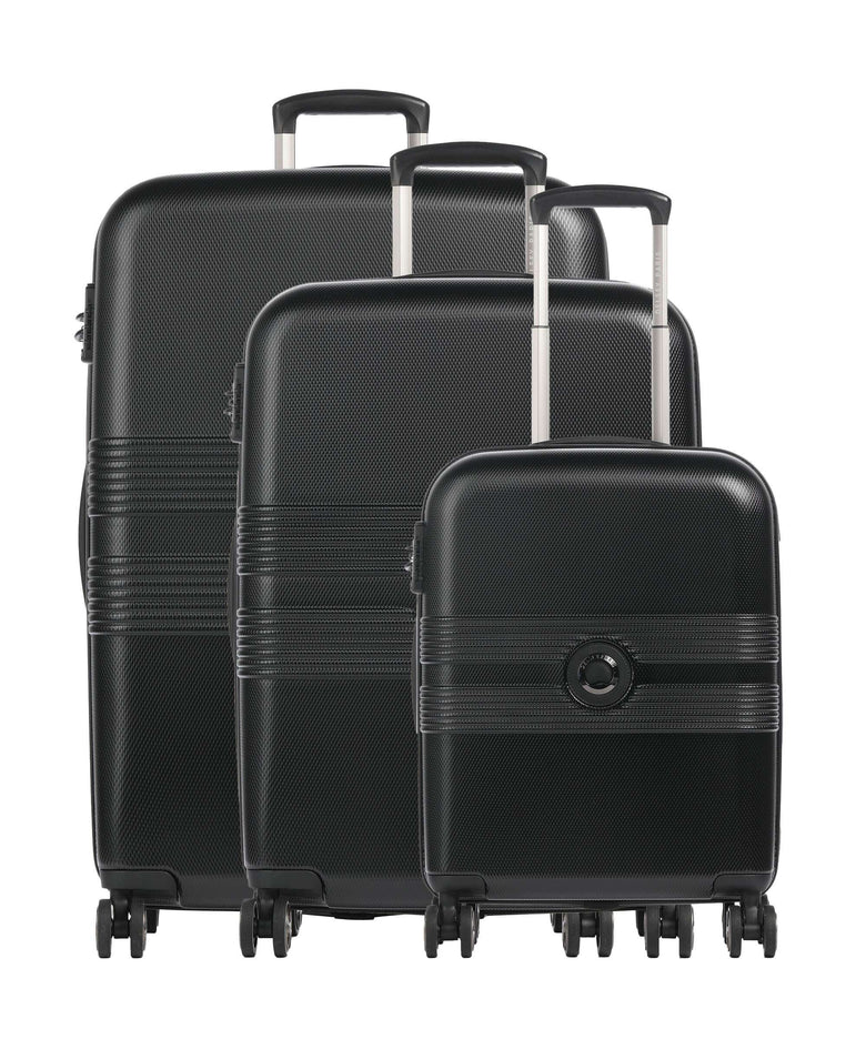 Delsey Paris Flanerie SE Suitcase set (4 wheels) black