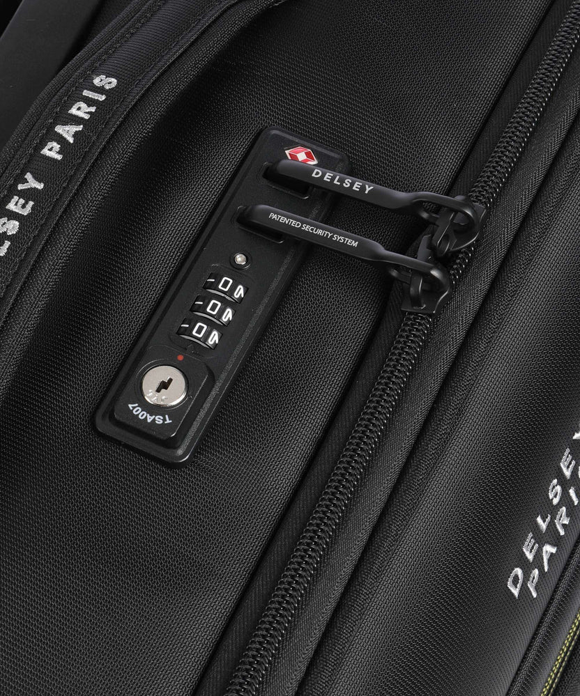 Delsey Paris Brochant 3 Trolley (2 wheels) deep black