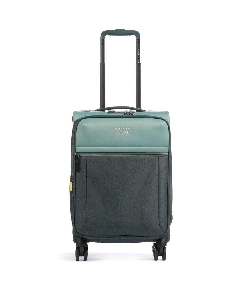 Delsey Paris Brochant 3 Spinner (4 wheels) gruen