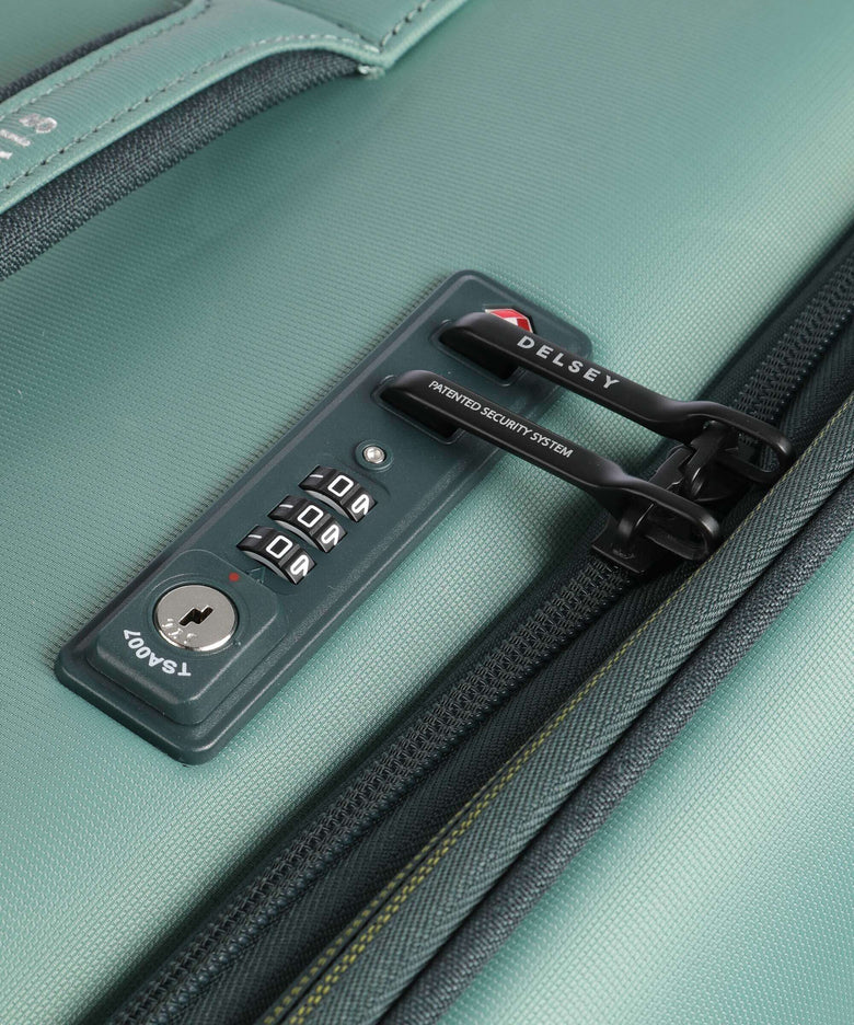 Delsey Paris Brochant 3 Spinner (4 wheels) gruen