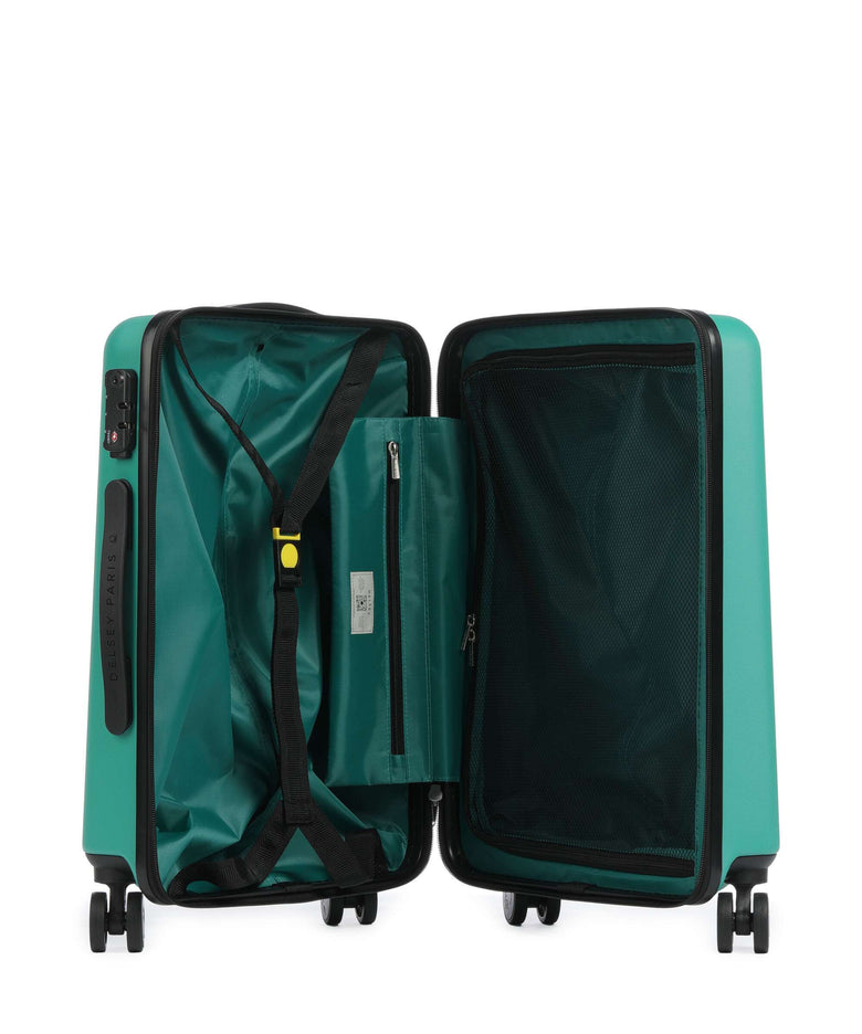 Delsey Paris x United Colors of Benetton Fabrica Spinner (4 wheels) green