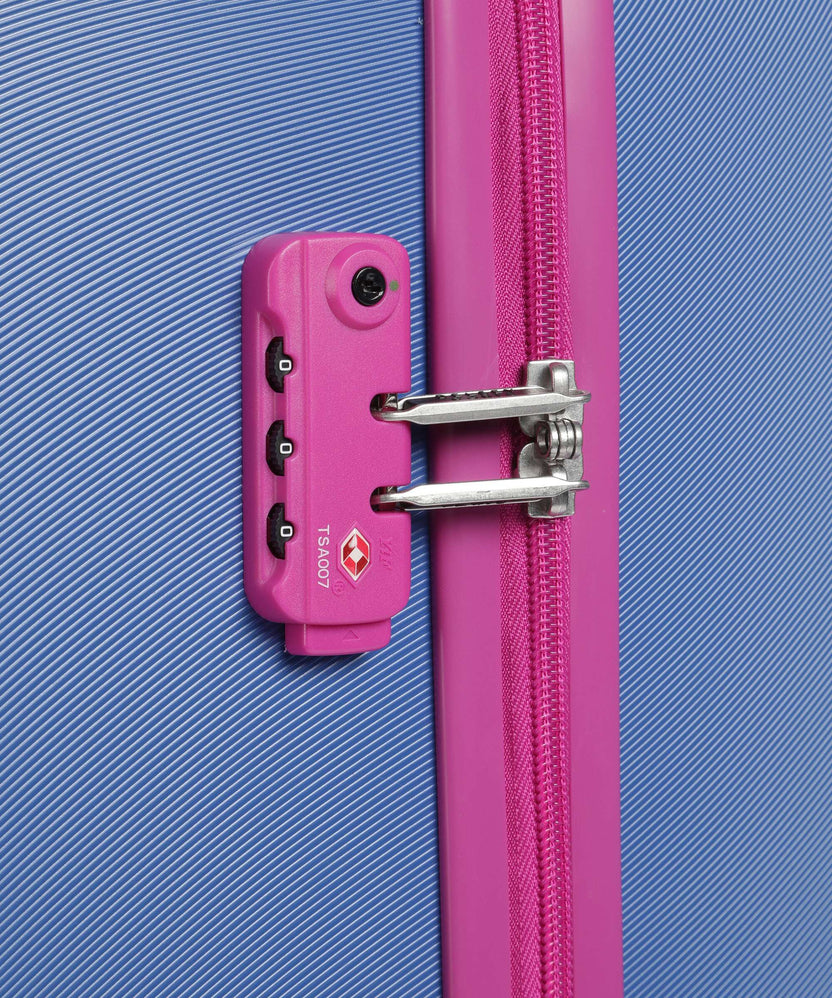 Delsey Paris x United Colors of Benetton Fabrica Spinner (4 wheels) blue