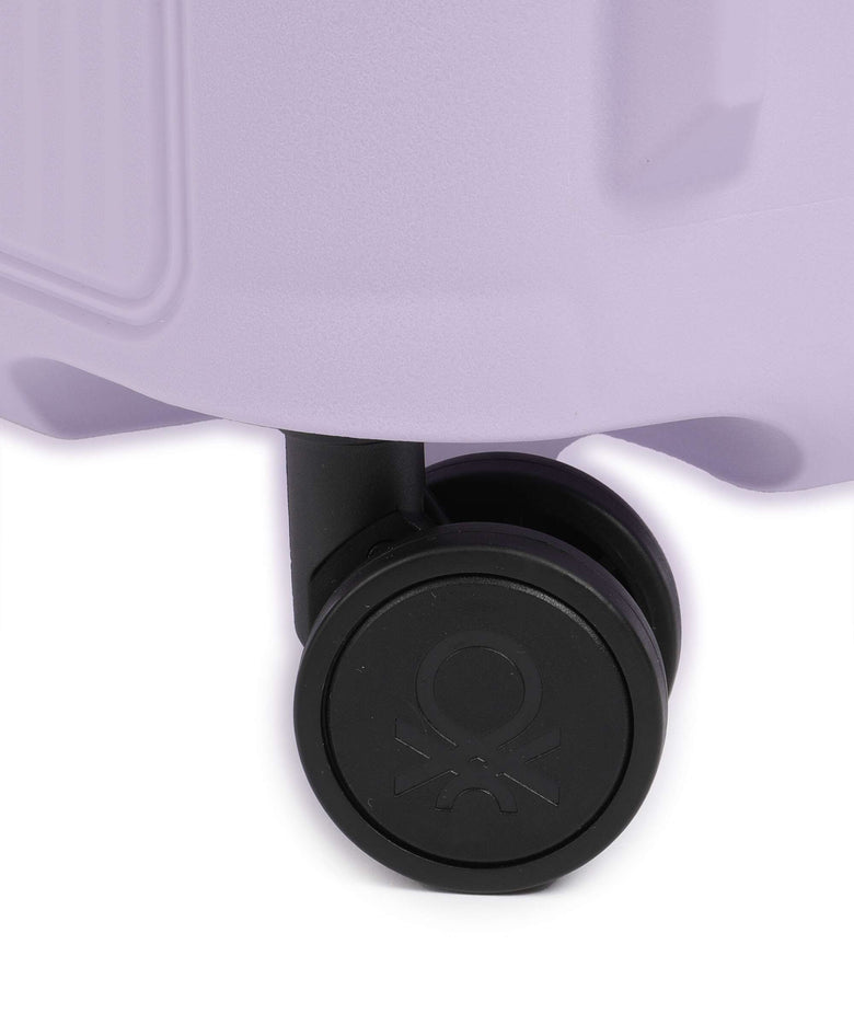 Delsey Paris x United Colors of Benetton CB Hard Spinner (4 wheels) lavender